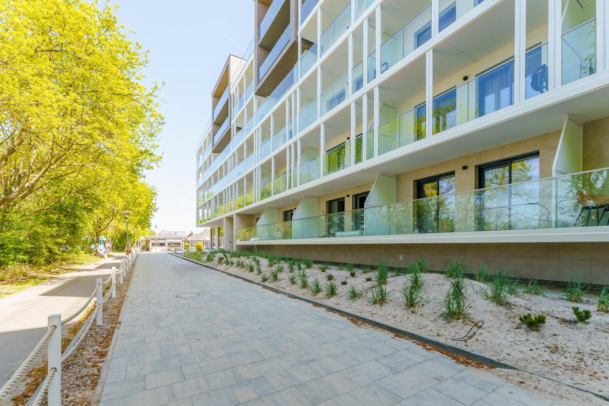 Apartament Z Widokiem Na Morze - Blekitna Perla By Perlowa Przystan Rent Sianożęty Exterior foto